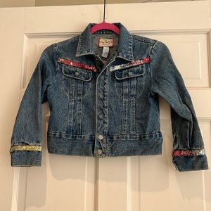 Children’s Place Denim Jacket with Sequins